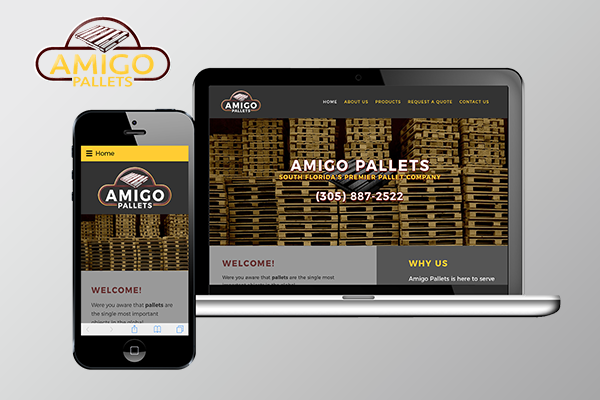 Amigo Pallets Website